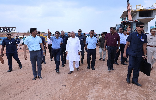 ویر اعلیٰ نے بختیار پور تاج پورزیر تعمیر پل معائنہ کیا، کام کو تیزی سے مکمل کرنے کی ہدایت