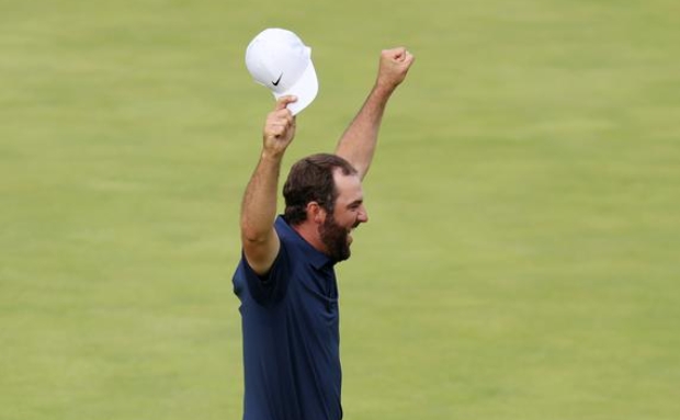 امریکی گولفر اسکاٹی شیفلر نے پہلا برٹش اوپن خطاب جیتا