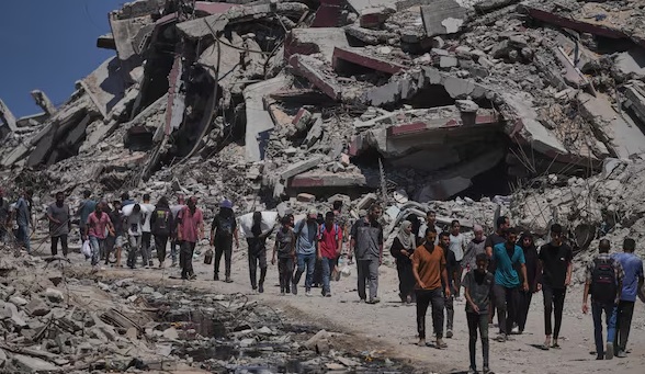 مدد کی امید میں غزہ پہنچے 85 فلسطینی اسرائیلی گولہ باری میں شہید ہوگئے