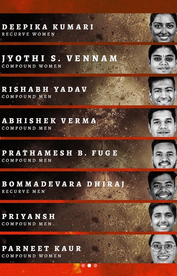 تیر اندازی پریمیئر لیگ: پہلے سیزن کے لیے ہندوستانی کھلاڑیوں کی فہرست جاری